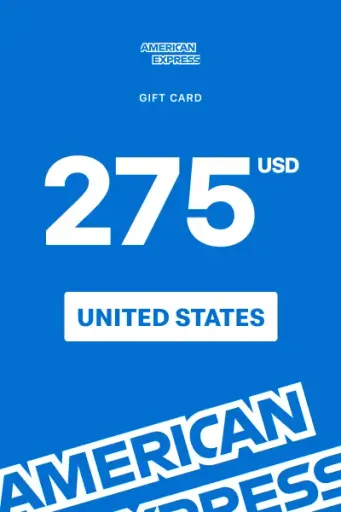 American Express 275 USD Gift Card (United States) - Digital Key