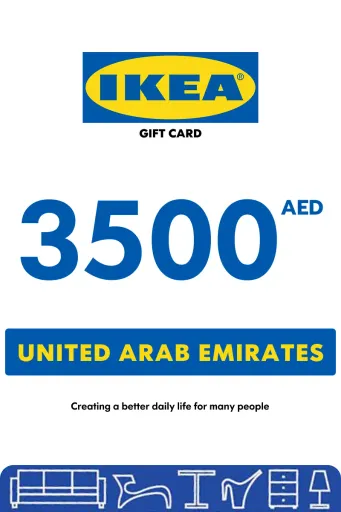 IKEA 3500 AED Gift Card (United Arab Emirates) - Digital Key