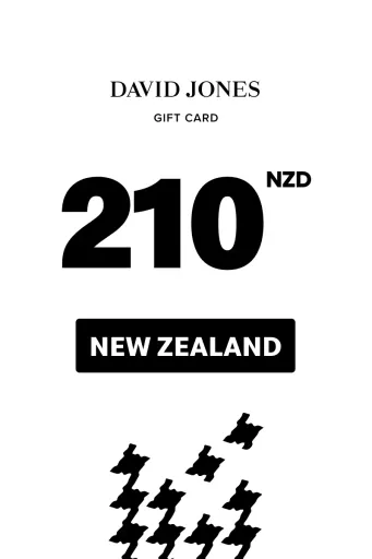 David Jones 210 NZD Gift Card (New Zealand) - Digital Key