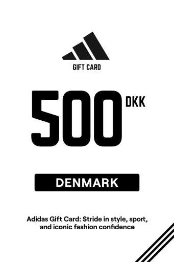 Adidas 500 DKK Gift Card (Denmark) - Digital Key
