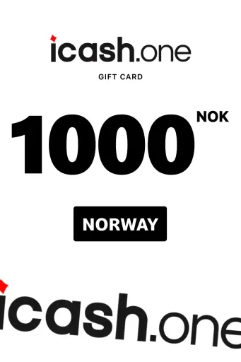 iCash.one 1000 NOK Gift Card (Norway) - Digital Key