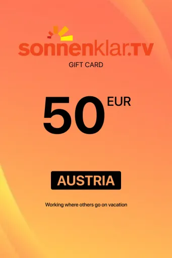 Sonnenklar.tv 50 EUR Gift Card (Austria) - Digital Key