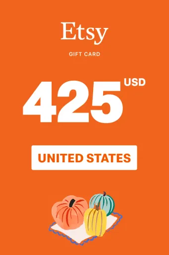 Etsy 425 USD Gift Card (United States) - Digital Key