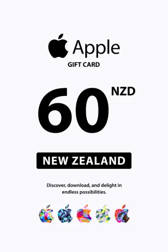Apple 60 NZD Gift Card (New Zealand) - Digital Key