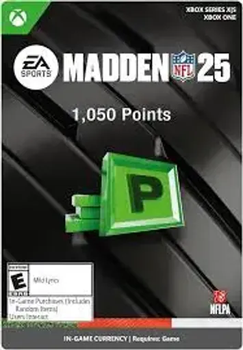 EA Sports Madden NFL 25 - 1050 Madden Points (Europe) (Xbox One / Xbox Series X|S) - Xbox Live - Digital Key