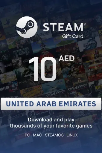 Steam Wallet 10 AED Gift Card (United Arab Emirates) - Digital key