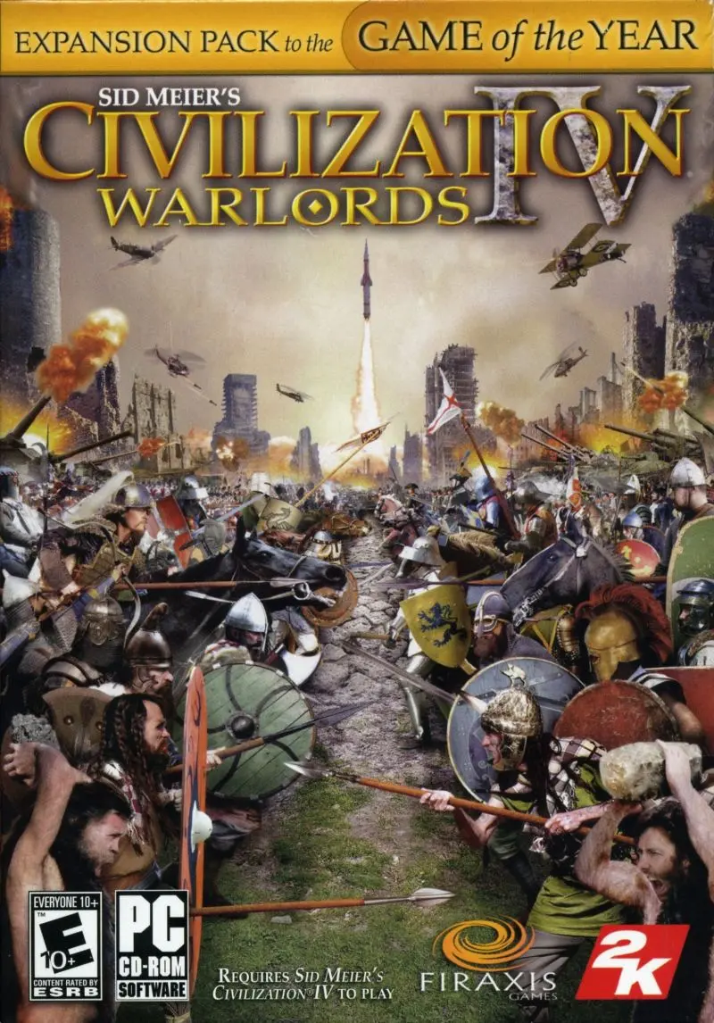Sid Meier's Civilization IV: Warlords DLC (PC / Mac) - Steam - Digital Code