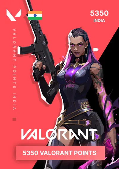 VALORANT: 5350 Valorant Points (IN) - Digital Code