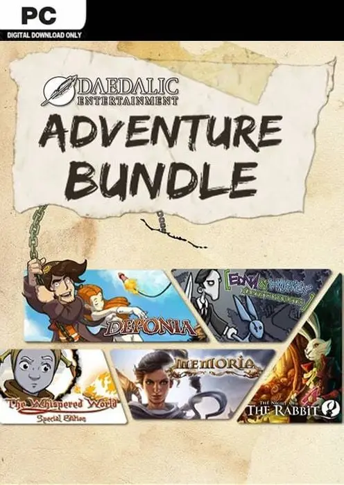 Daedalic Adventure Bundle (PC / Mac) - Steam - Digital Code