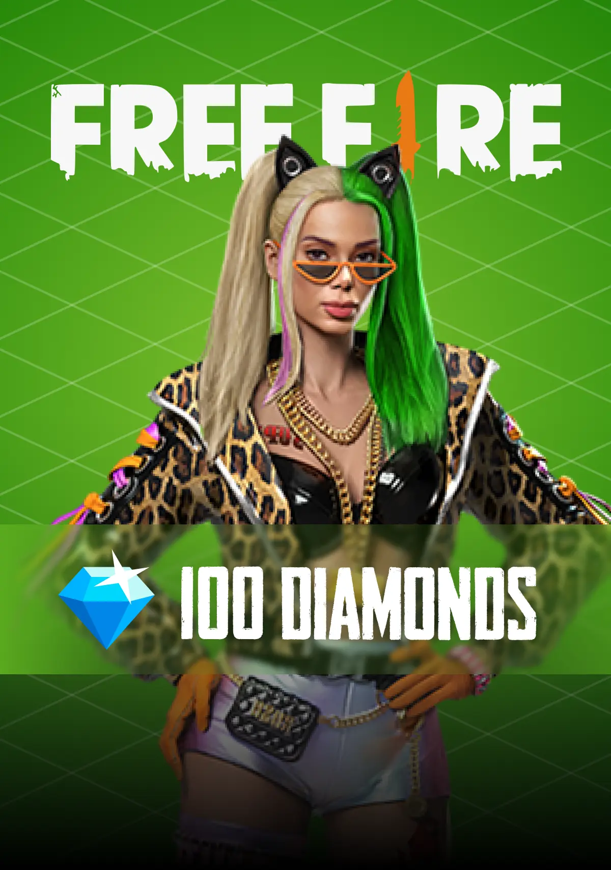 Garena Free Fire - 100 Diamonds - Digital Code