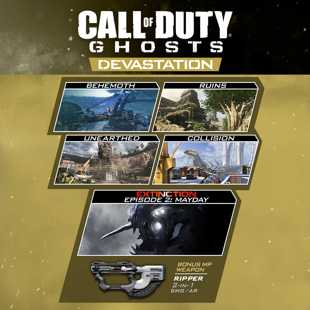 Call of Duty Ghosts - Devastation DLC (Global) (PC) - Steam - Digital Key
