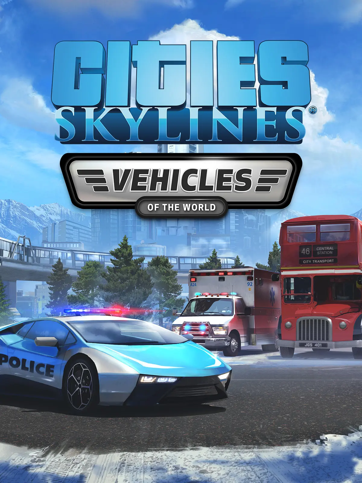 Cities: Skylines - Content Creator Pack: Vehicles of the World DLC (PC / Mac / Linux) - Steam - Digital Code