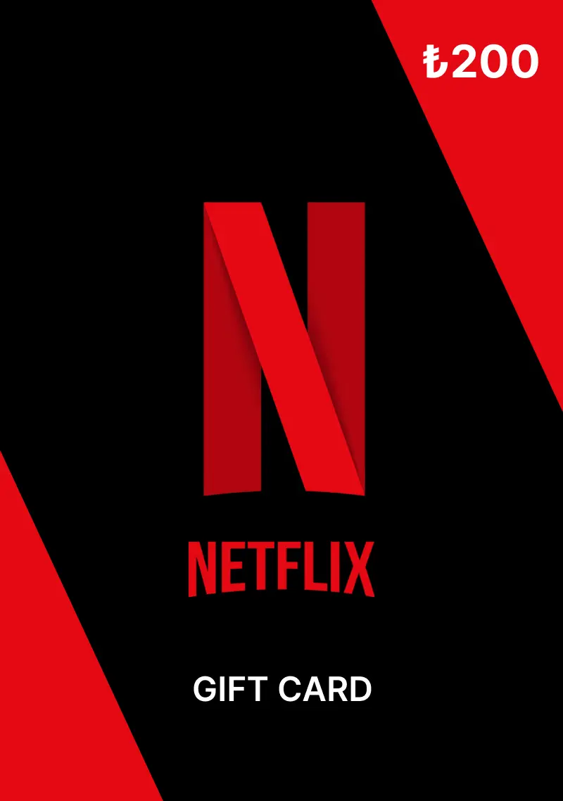 Buy Netflix ₺200 TL Gift Card (TR) Digital Code