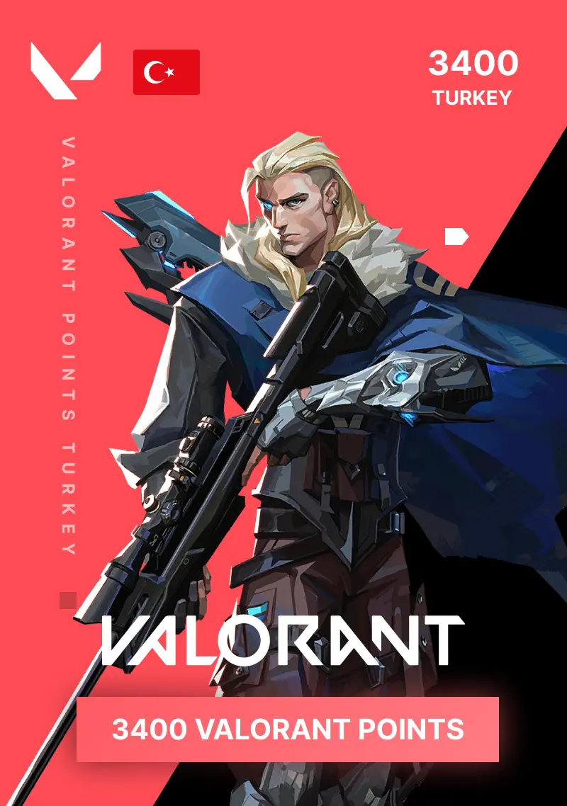 VALORANT: 3400 Valorant Points (TR) - Digital Code