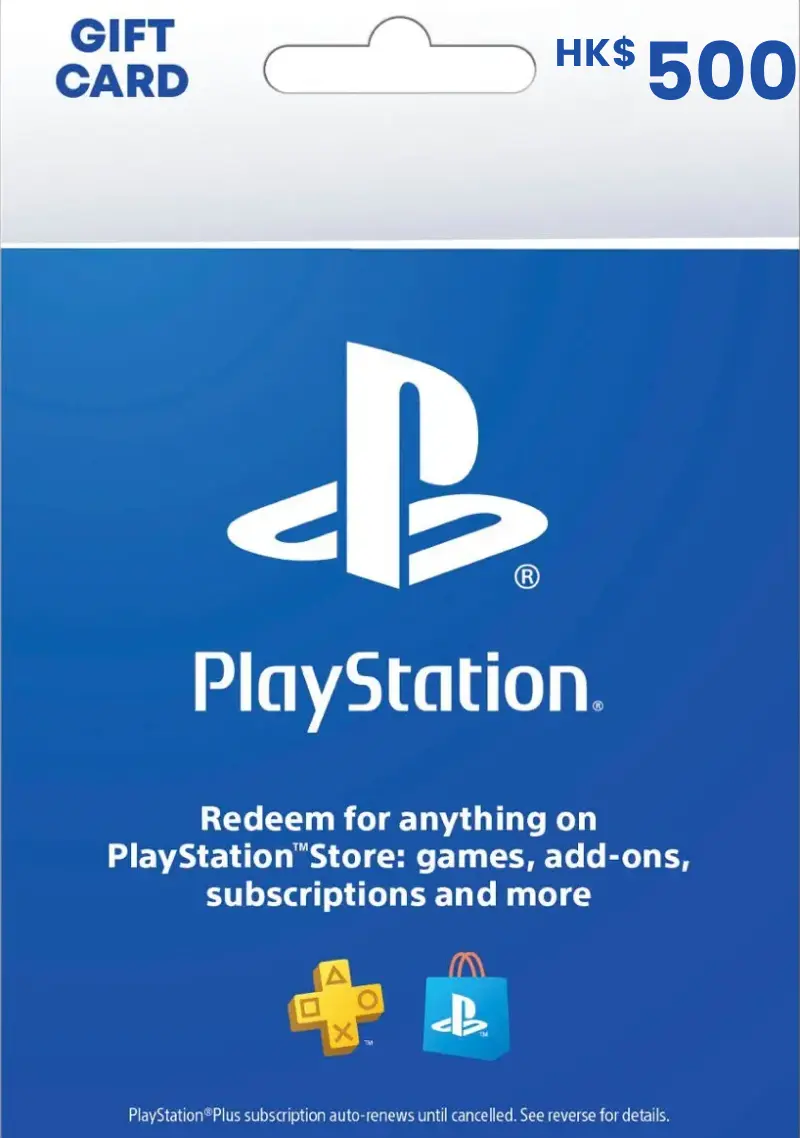 PlayStation Store $500 HKD Gift Card (HK) - Digital Code