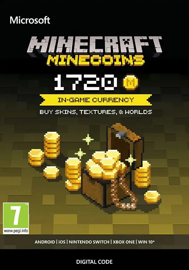Minecraft: Minecoins Pack: 1720 Coins - Xbox Live - Digital Code