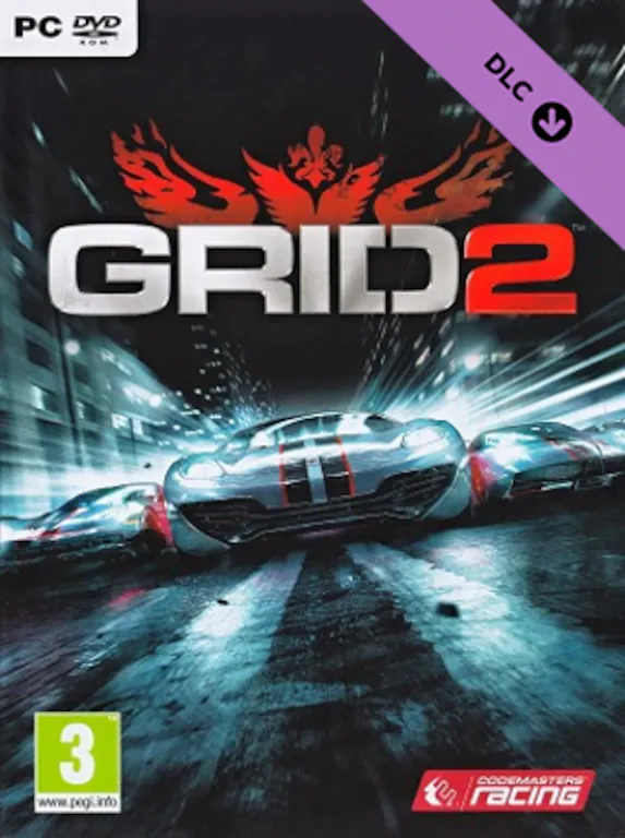 Grid 2 - 4 Racing Packs DLC (EU) (PC ) - Steam - Digtal Code