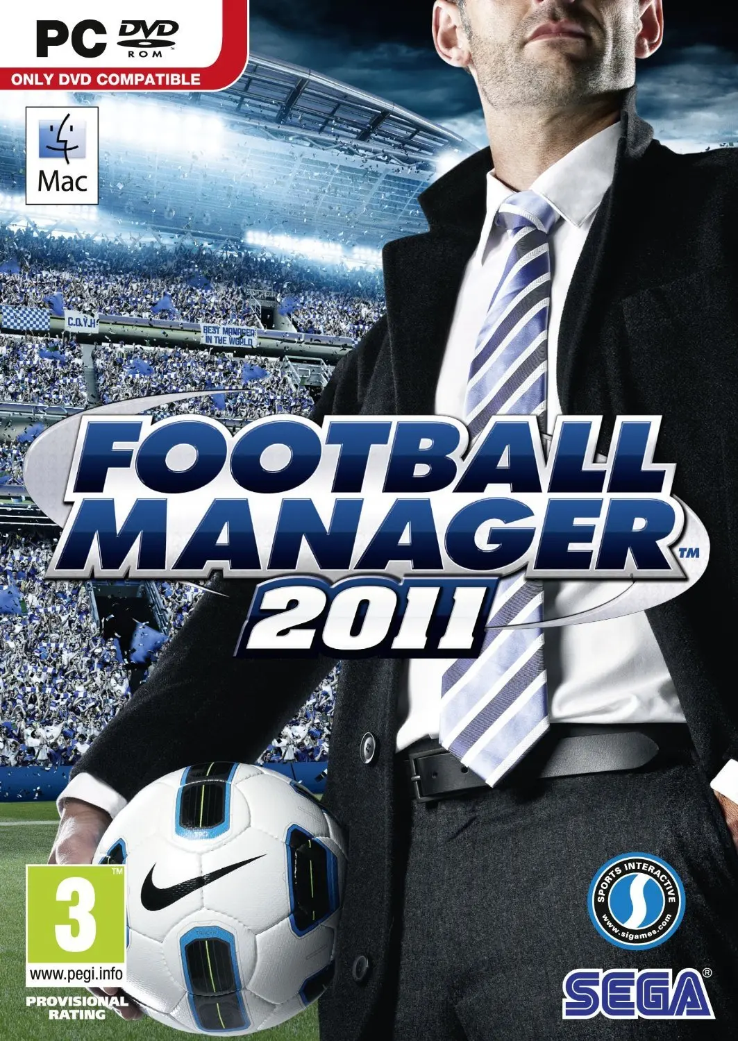 Football Manager 2011 (EU) (PC / Mac) - Steam - Digital Code
