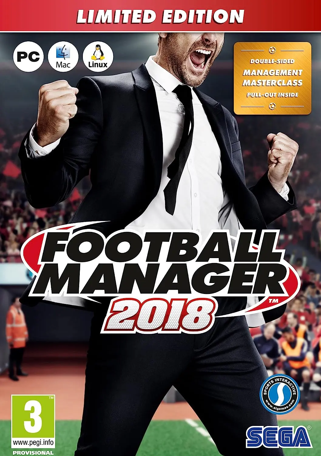 Football Manager 2018 Limited Edition (EU) (PC / Mac / Linux) - Steam - Digital Code