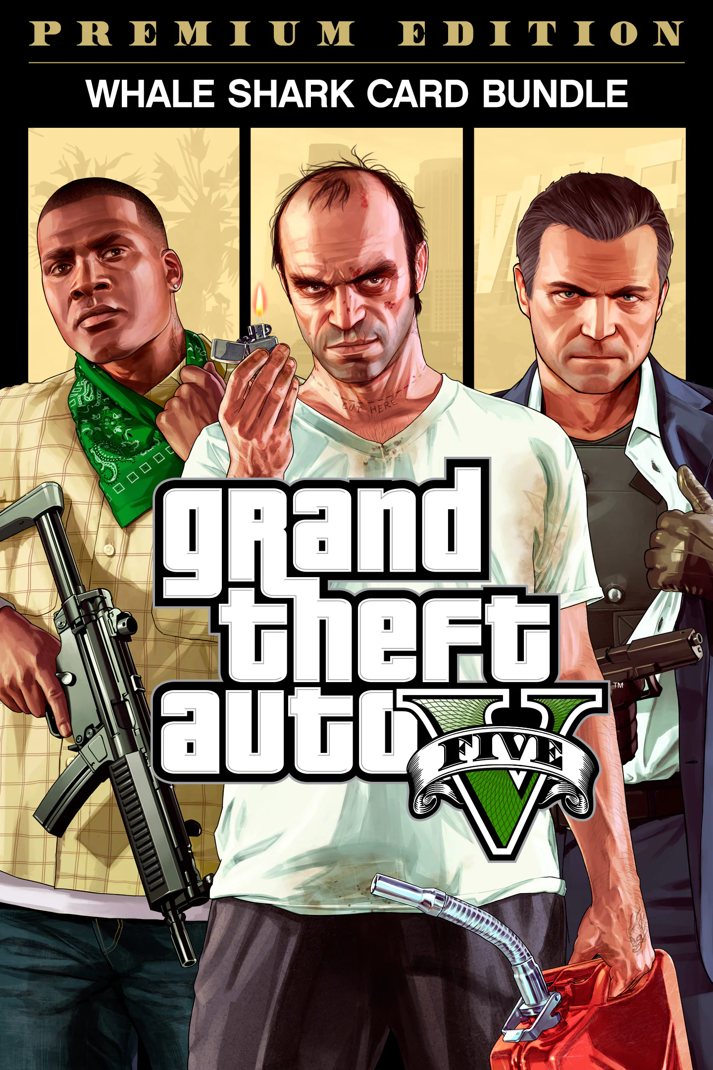 Grand Theft Auto V: Premium Online Edition + Whale Shark Card Bundle (AR) (Xbox One) - Xbox Live - Digital Code