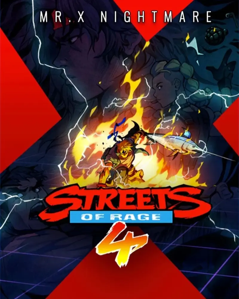 Streets of Rage 4 Mr. X Nightmare DLC (AR) (PC / Xbox One / Xbox Series X|S) - Xbox Live - Digital Code