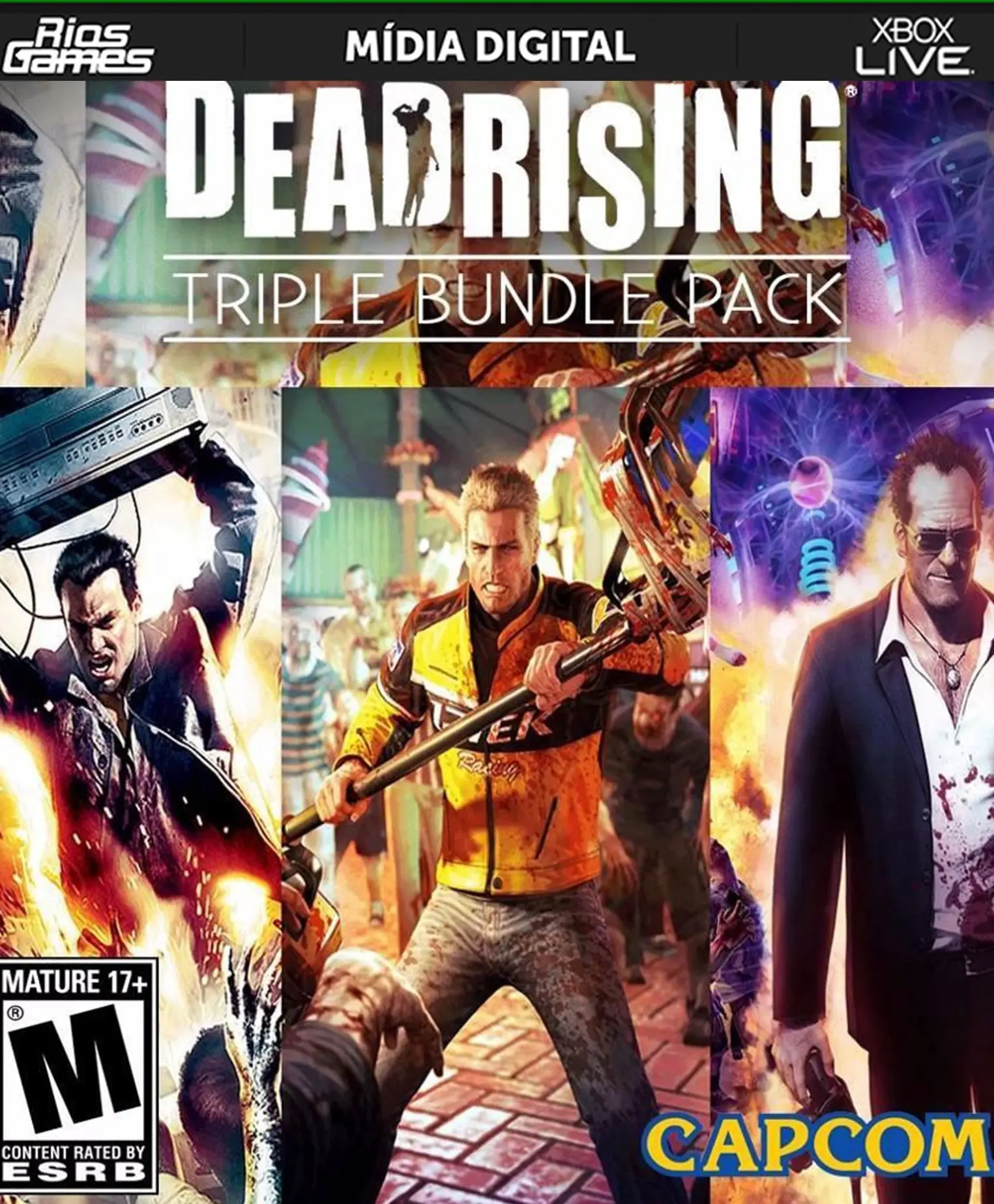 Dead Rising Triple Bundle Pack (AR) (Xbox One / Xbox Series X|S) - Xbox Live - Digital Code