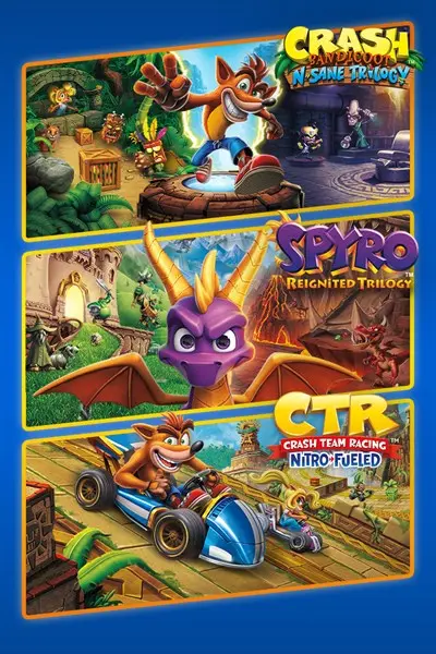 Crash + Spyro - Triple Play Bundle (AR) (Xbox One / Xbox Series X|S) - Xbox Live - Digital Code
