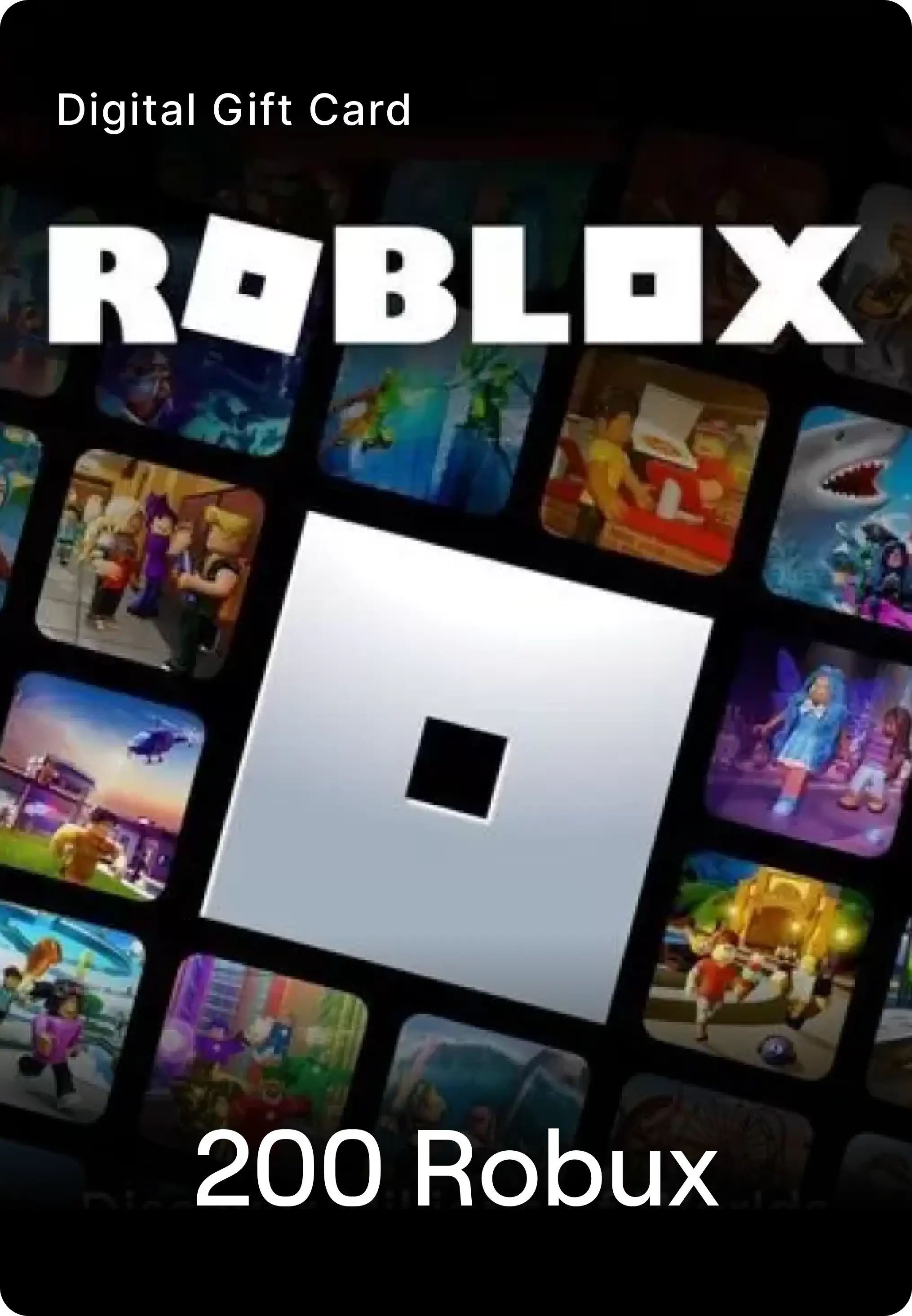 Roblox - 200 Robux - Digital Code