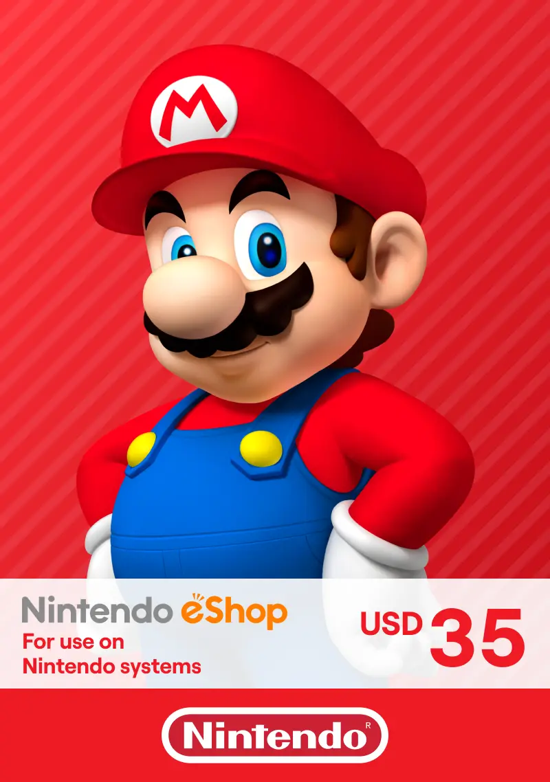 Nintendo eShop $35 Gift Card (US) - Digital Code