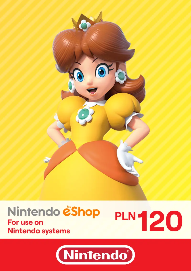 Nintendo eShop zł‎120 PLN Gift Card (PL) - Digital Code