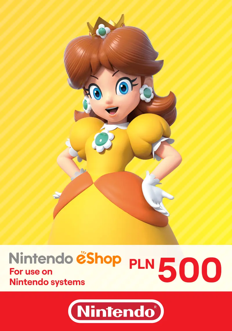 Nintendo eShop zł500 PLN Gift Card (PL) - Digital Code
