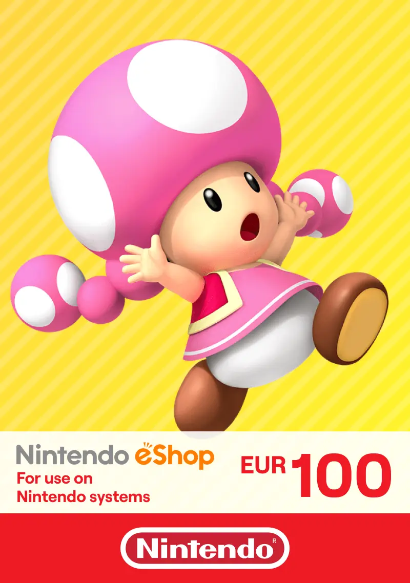 Nintendo eShop €100 Gift Card (EU) - Digital Code