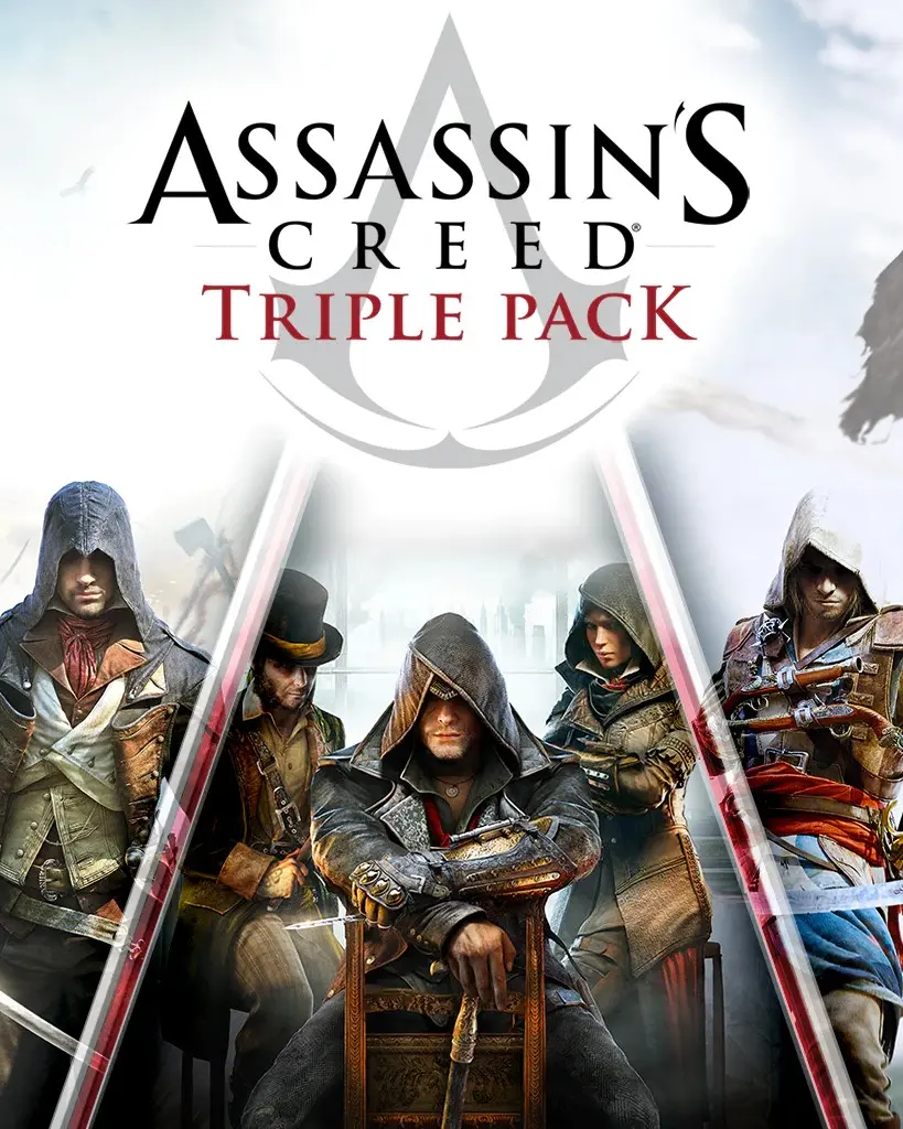 Assassin's Creed Triple Pack - Black Flag + Unity + Syndicate (AR) (Xbox One / Xbox Series X|S) - Xbox Live - Digital Code