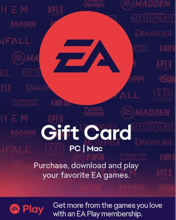 EA Play €25 EUR Gift Card (EU) - Digital Code