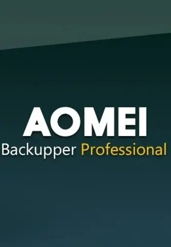AOMEI Backupper Professional Edition 2023 - 1 Server Lifetime - Digital Code