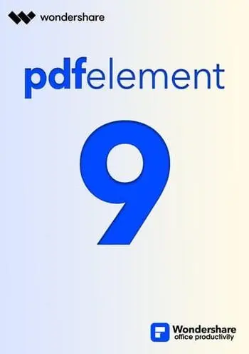 Wondershare PDFelement 9 - 1 Device Lifetime - Digital Code