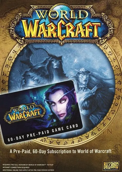 World of Warcraft 60 Days Time Card (EU) (PC) - Battle.net - Digital Code