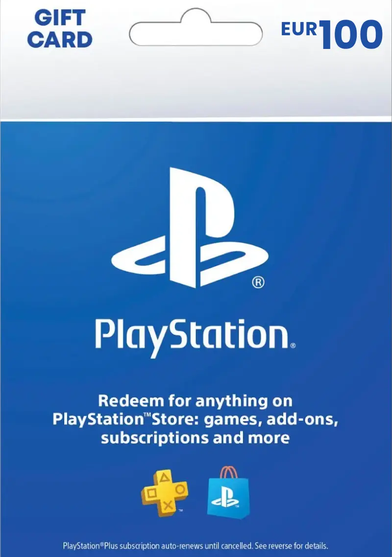 PlayStation Store €100 EUR Gift Card (DE) - Digital Code