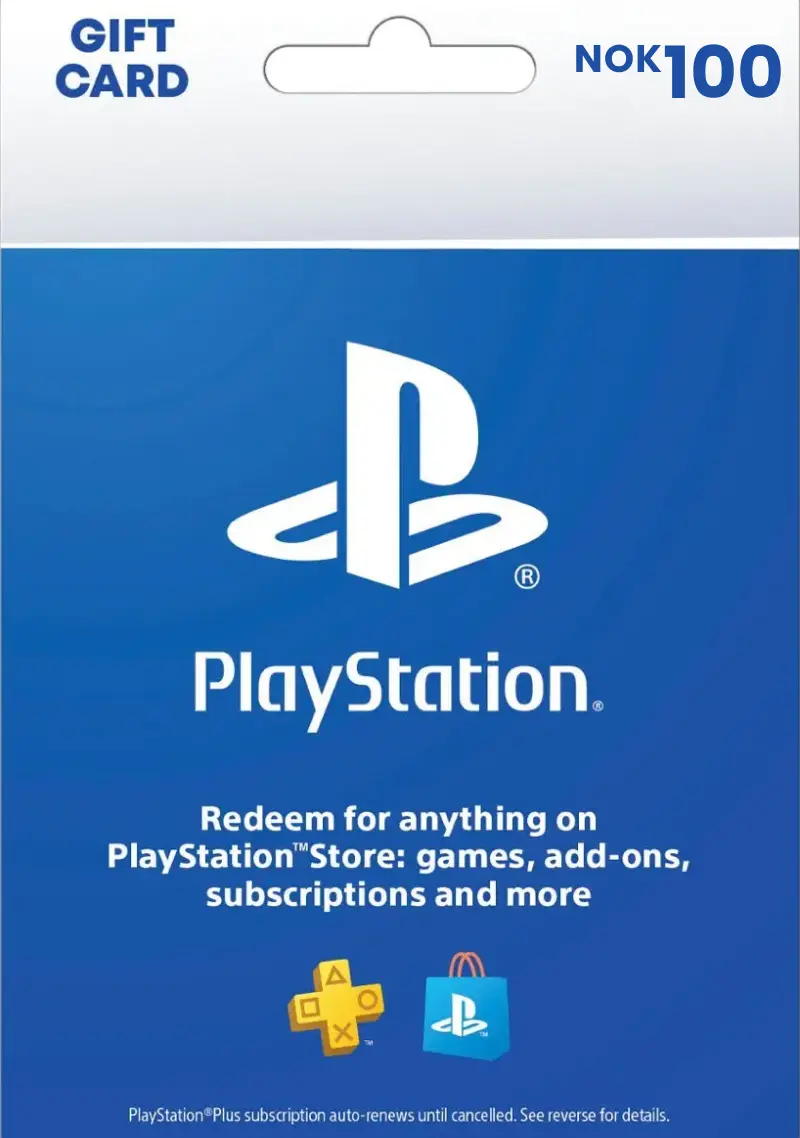 PlayStation Store 100 NOK Gift Card (NO) - Digital Code
