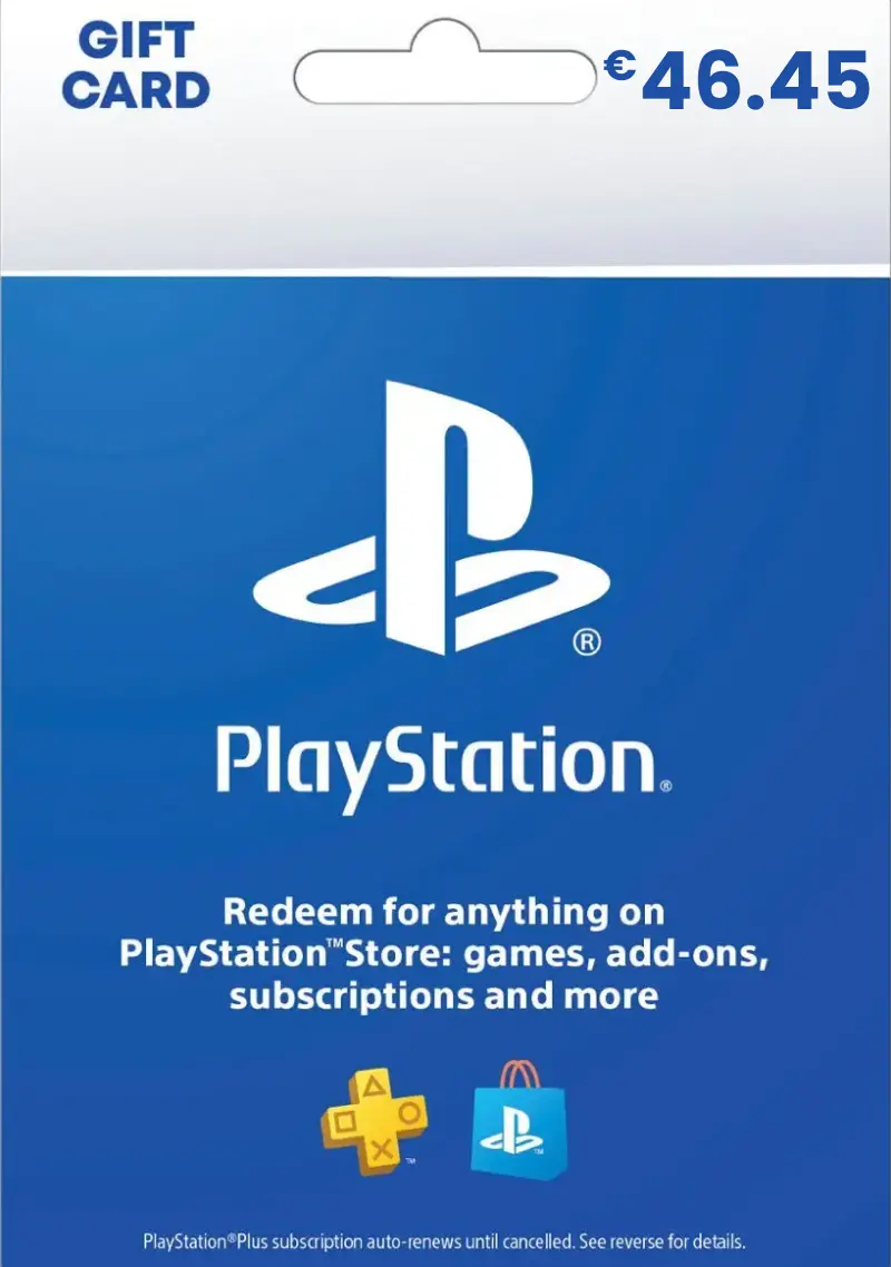PlayStation Store €46.45 EUR Gift Card (HR) - Digital Code