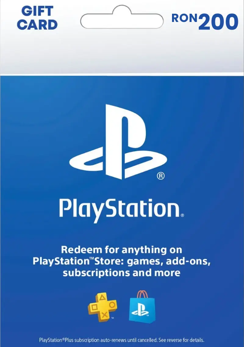 PlayStation Store 200 RON Gift Card (RO) - Digital Code