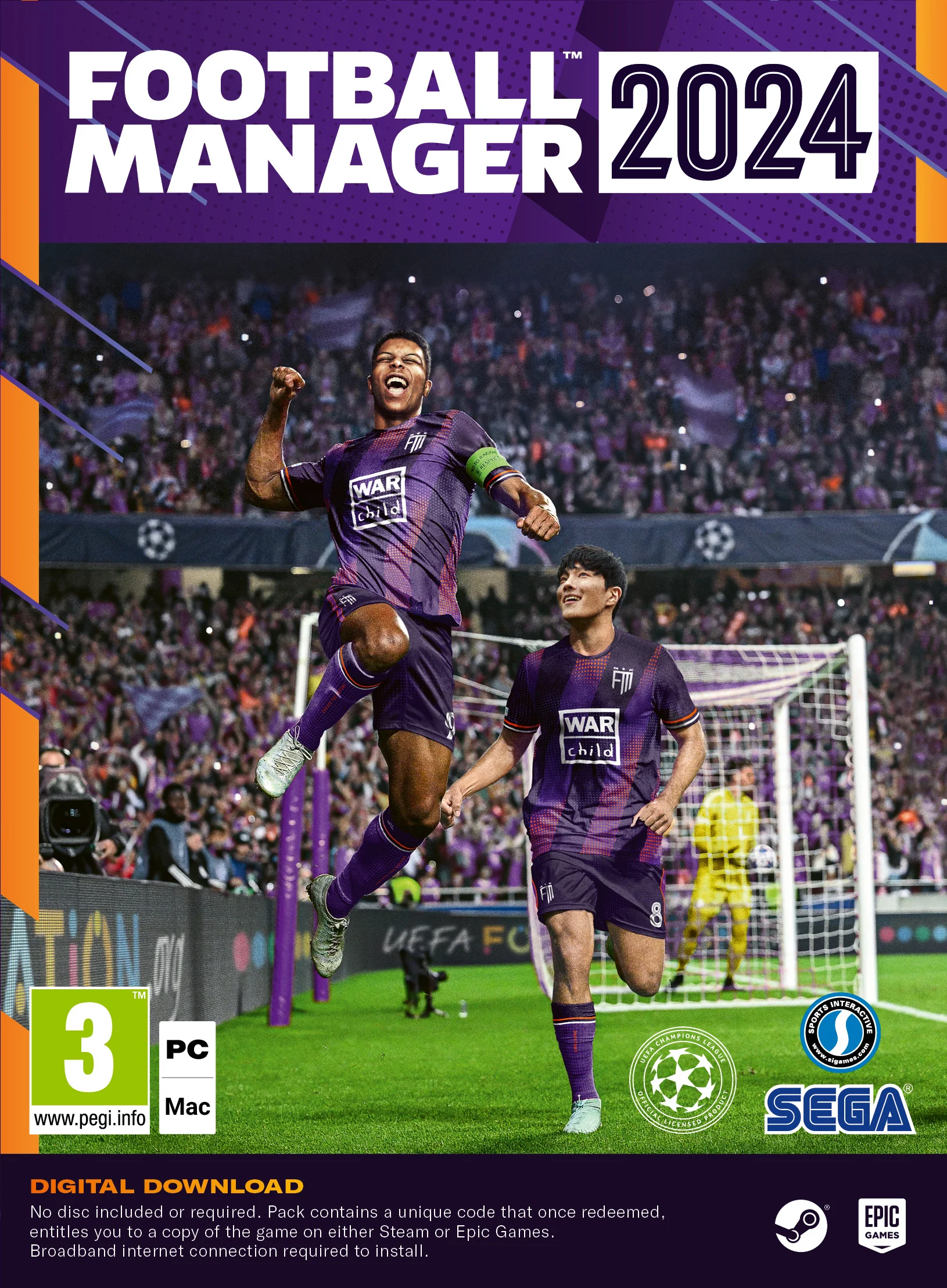 Buy Football Manager 2024 (EU) (PC / Mac) Steam Digital Code