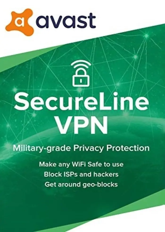 Avast SecureLine VPN (Global) - 1 Device 1 Year - Digital Key