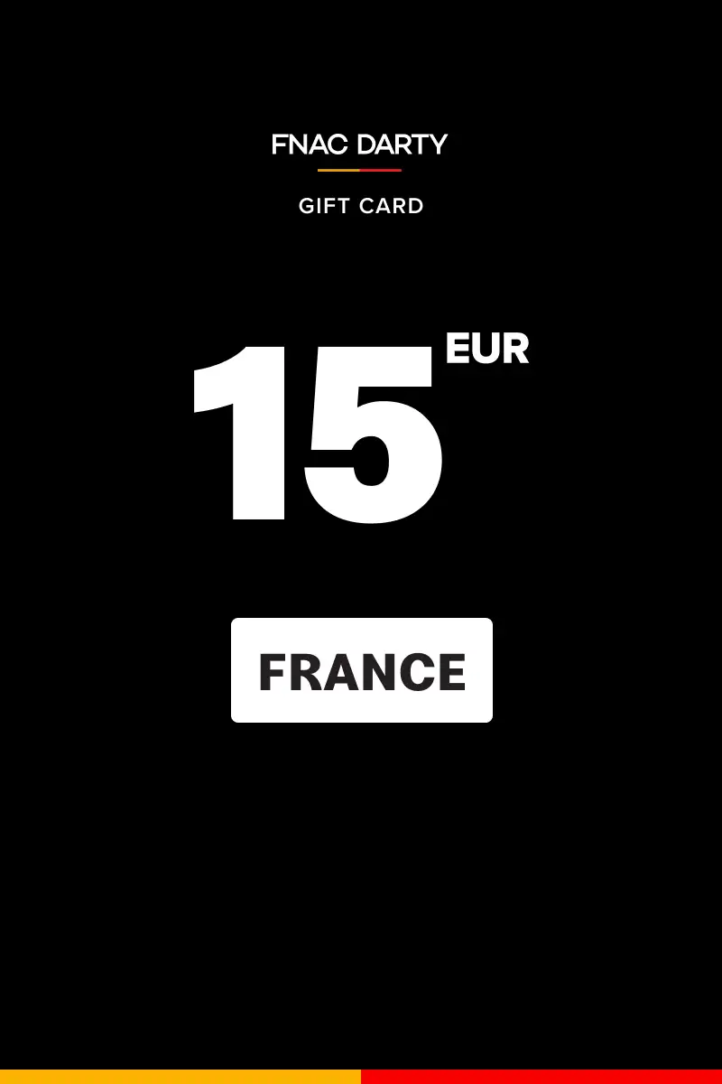 Fnac Darty 15 EUR Gift Card (France) - Digital Key