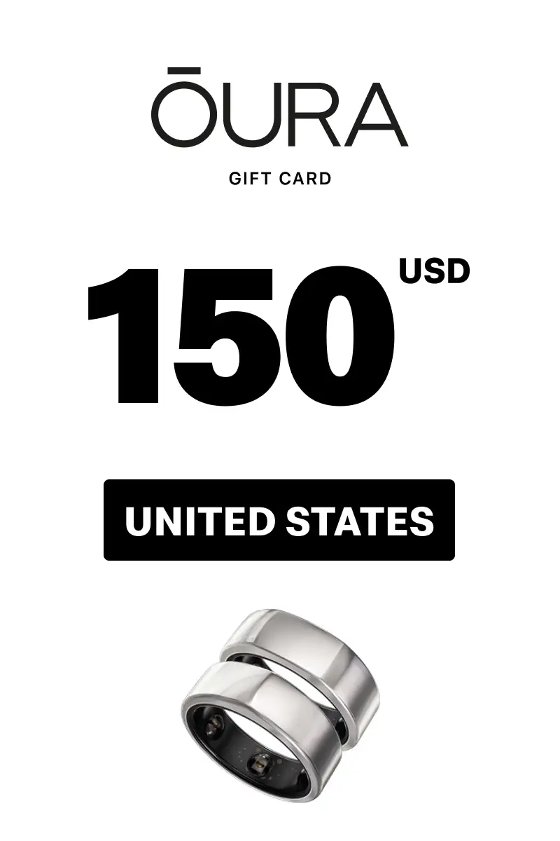 Oura Ring 150 USD Gift Card (United States) - Digital Key