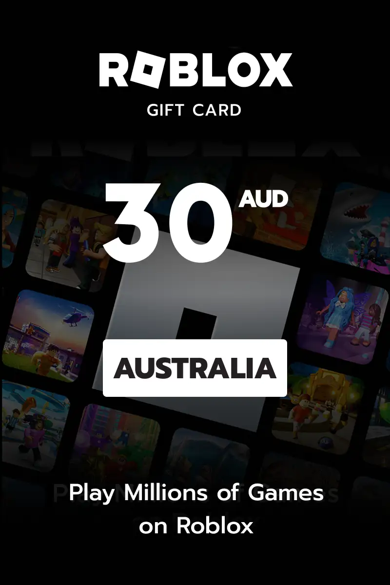Roblox 30 AUD Gift Card (Australia) - Digital Key