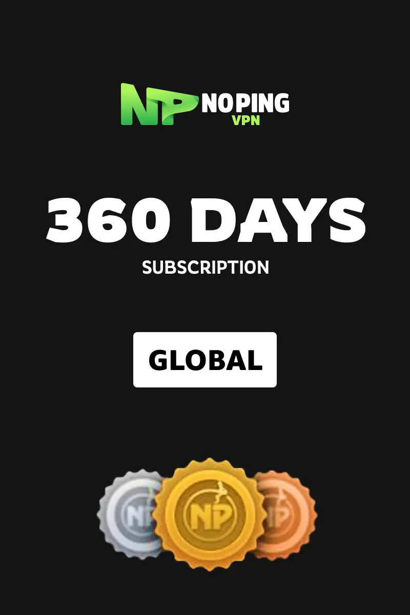 NoPing Game Tunnel 360 days Subscription (Global) - Digital Key