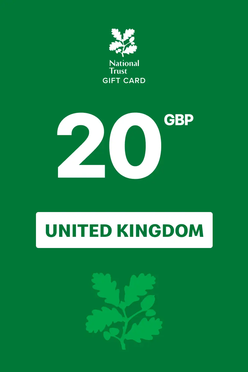 National Trust 20 GBP Gift Card (United Kingdom) - Digital Key