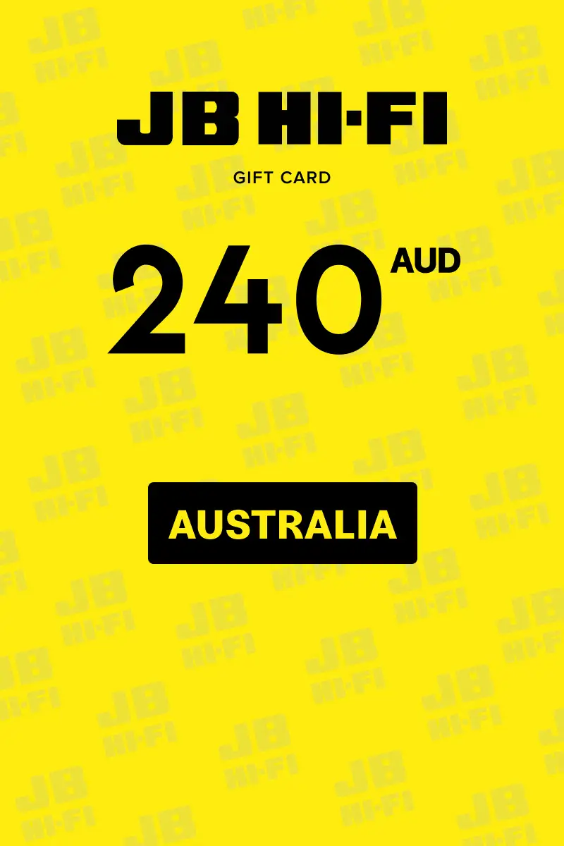 JB HI-FI 240 AUD Gift Card (Australia) - Digital Key