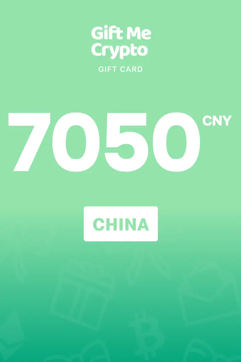 Gift Me Crypto 7050 CNY Gift Card (China) - Digital Key